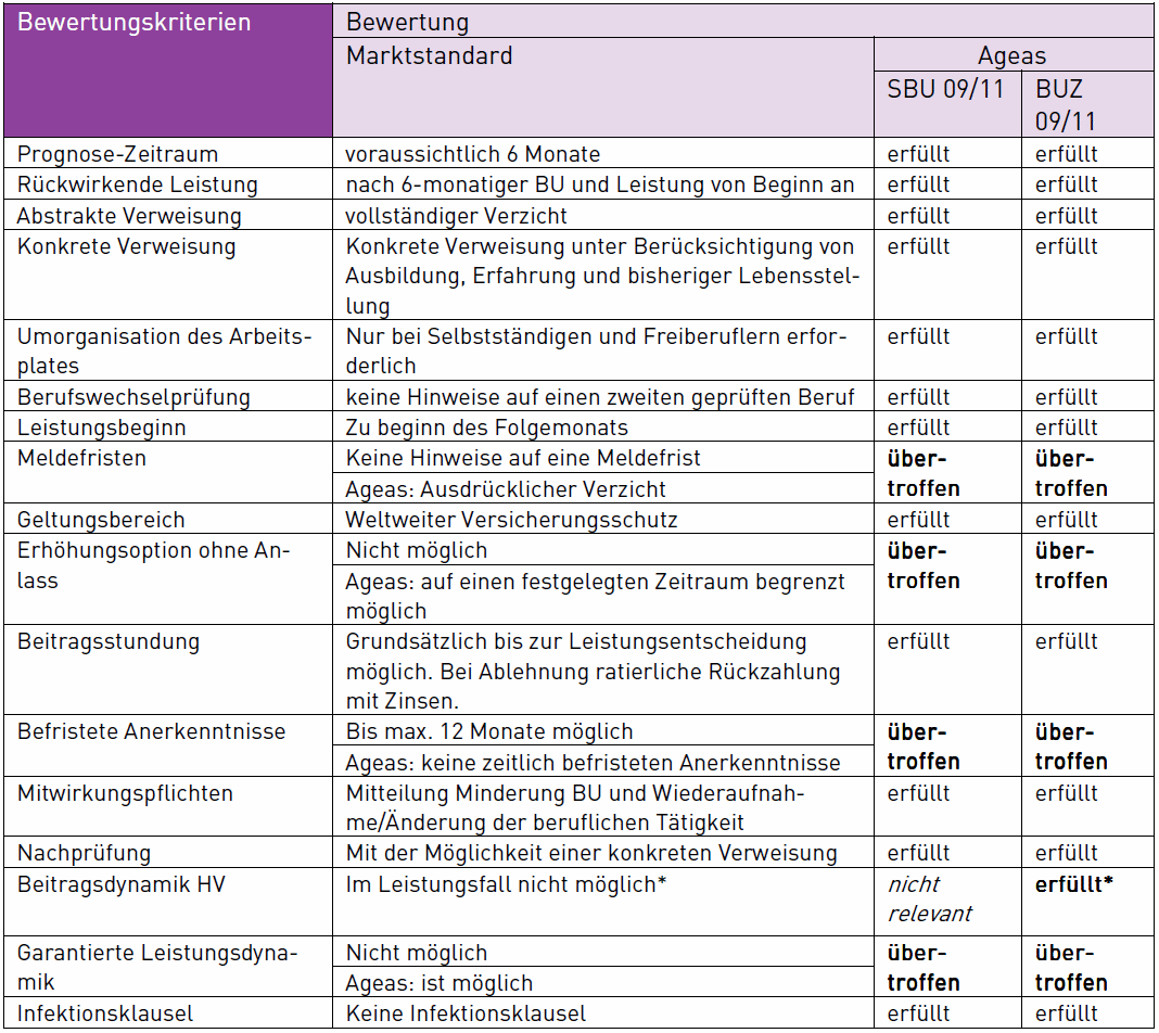 bewertungskriterien