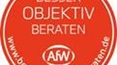 Kampagne für Vermittler: AfW Kampagne „BESSER OBJEKTIV BERATEN.“ steht nun allen Vermittlern/Maklern offen.