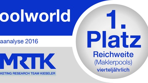 MRTK-Studie: Platz 1 für die „poolworld“ von maxpool als meistgelesenes Maklerpool-Magazin 