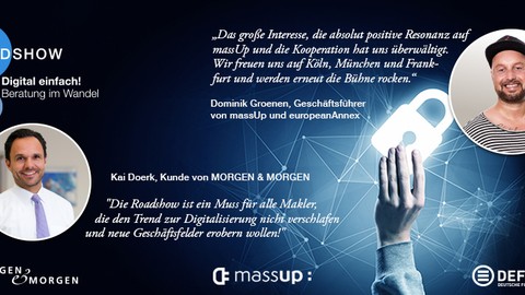 MORGEN & MORGEN, DEFINO und massUp: Erstes positives Fazit für Roadshow