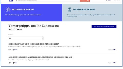 AXA gibt Kunden Schadendaten zurück Online-Plattform Give Data Back gestartet