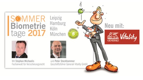 Erfolgreiche Sommer-Biometrietage 2017 der Dialog Lebensversicherung: Neue Berufsunfähigkeitsversicherung in Kombination mit Generali Vitality vorgestellt – Große Resonanz in der Maklerschaft