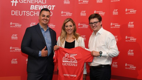 Generali Deutschland baut strategisches Engagement im Laufsport und mit Markenbotschafterin Angelique Kerber kräftig aus 