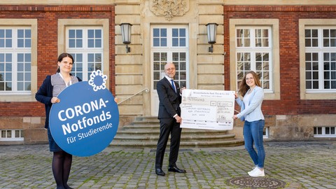 Corona-Notfonds für Studierende - Verein „Provinzialer in Westfalen-Lippe helfen e.V.“ spendet 10.000 Euro