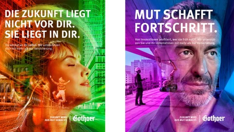 Die Gothaer mit neuem Look und neuer Werbekampagne