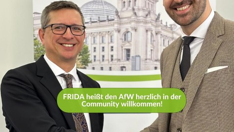 AfW und FRIDA e.V. starten zukunftsweisende Kooperation zum Thema Open Insurance