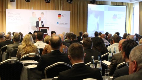 Deutsches Assekuranz Pflege Forum am 8. Oktober 2015 in München – jetzt Anmelden und Platz sichern!