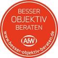 Kampagne für Vermittler: AfW Kampagne „BESSER OBJEKTIV BERATEN.“ steht nun allen Vermittlern/Maklern offen.