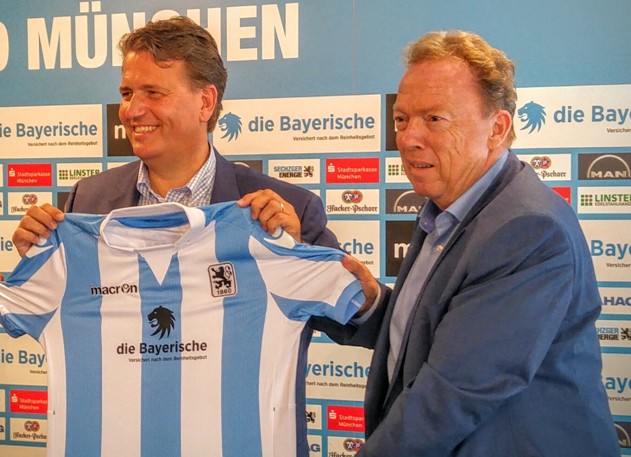 Versicherungsgruppe die Bayerische wird Hauptsponsor beim TSV 1860 München