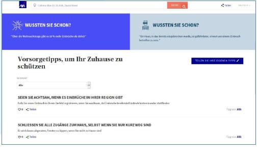 AXA gibt Kunden Schadendaten zurück Online-Plattform Give Data Back gestartet