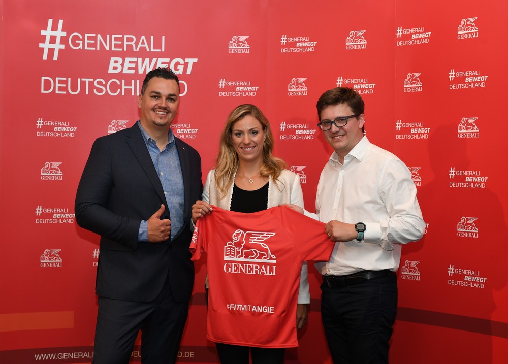 Generali Deutschland baut strategisches Engagement im Laufsport und mit Markenbotschafterin Angelique Kerber kräftig aus 