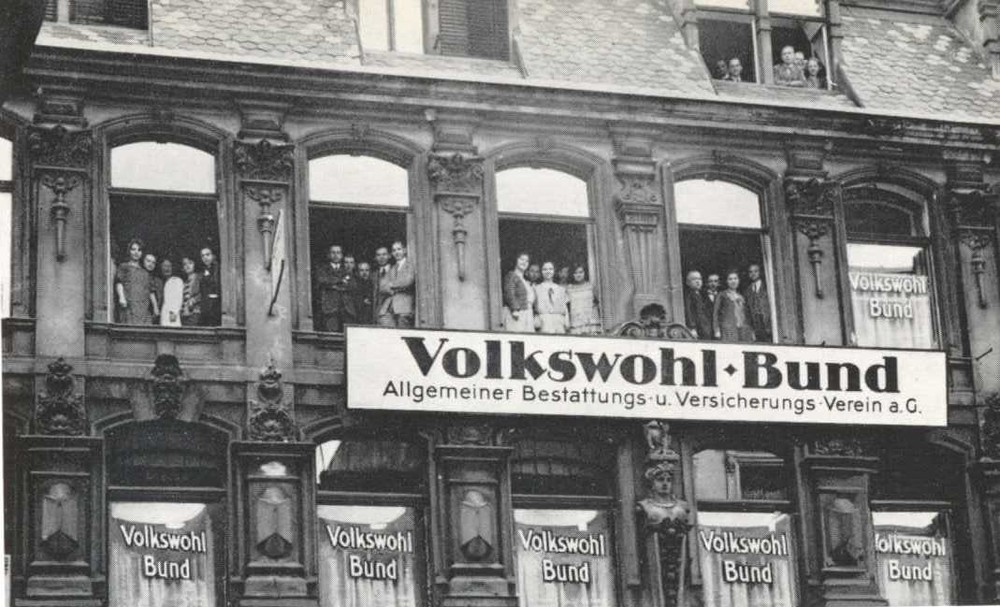 Am 28. Januar 1919 in Berlin gegründet: VOLKSWOHL BUND Versicherungen feiern 100-jähriges Jubiläum