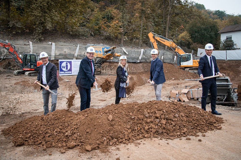 Spatenstich für den Neubau der VersOffice GmbH in Bingen am Rhein