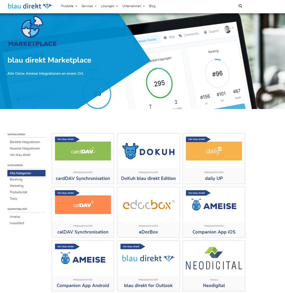 blau direkt launcht Marketplace und setzt ein Zeichen der digitalen Transformation