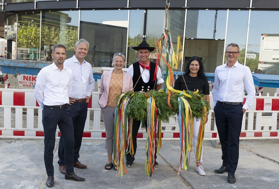 Richtfest am Joachim-Erwin-Platz setzt Meilenstein für Düsseldorfs Innenstadt