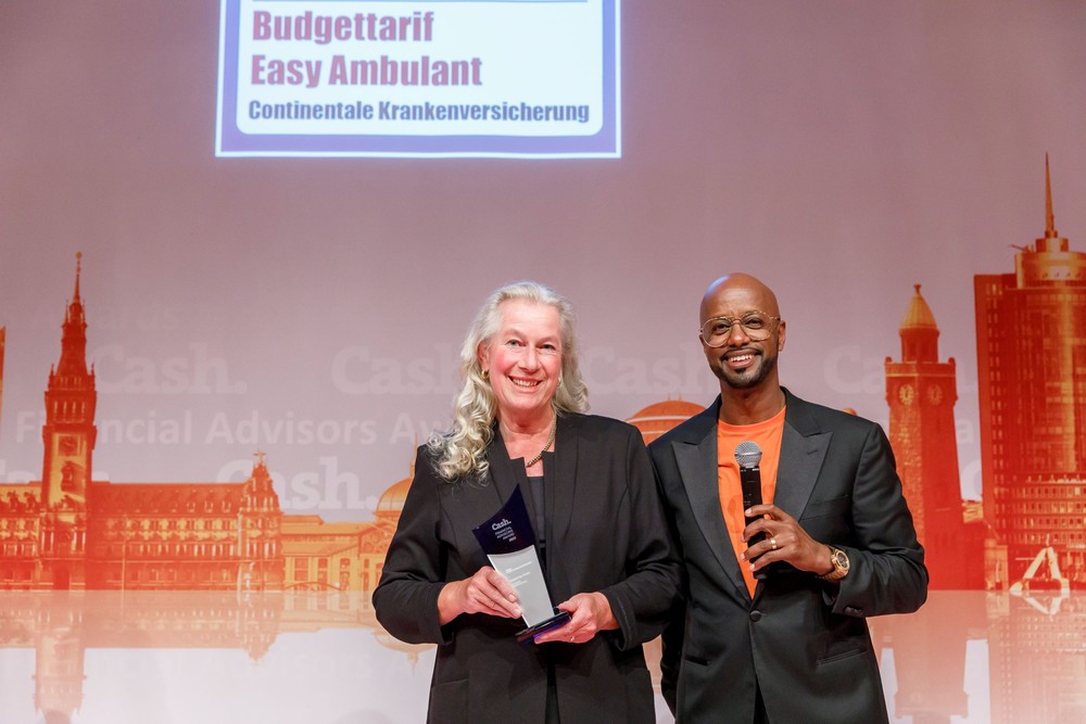 Continentale Krankenversicherung: Financial Advisors Awards – Budgettarif Easy Ambulant ausgezeichnet