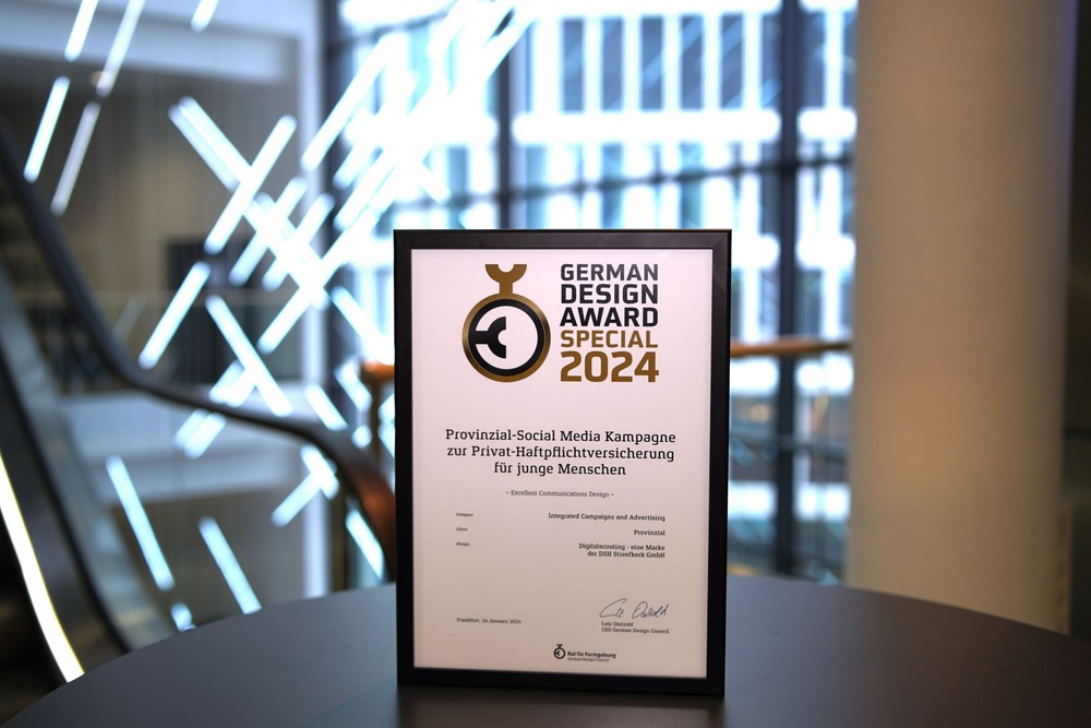 German Design Award für Provinzial – Auszeichnung für Social-Media-Kampagne