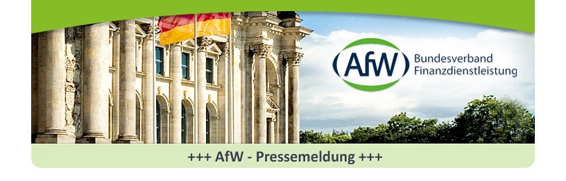 AfW Barometer 2017 - Berater immer weniger mit Regulierung zufrieden