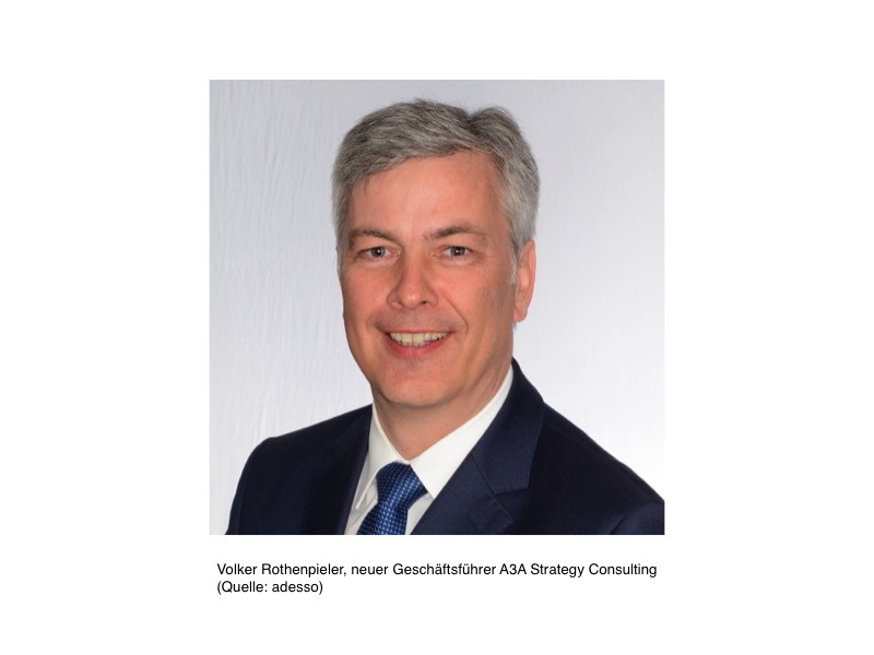 Volker Rothenpieler leitet A3A Strategy Consulting