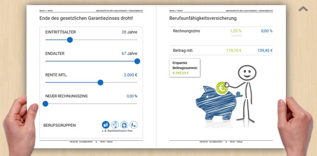 Nullzinsrechner Screenshot 2