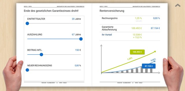 Nullzinsrechner Screenshot 1