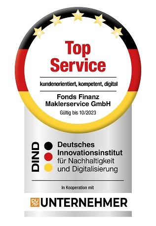 DIND-Siegel: Fonds Finanz bietet Top Service 