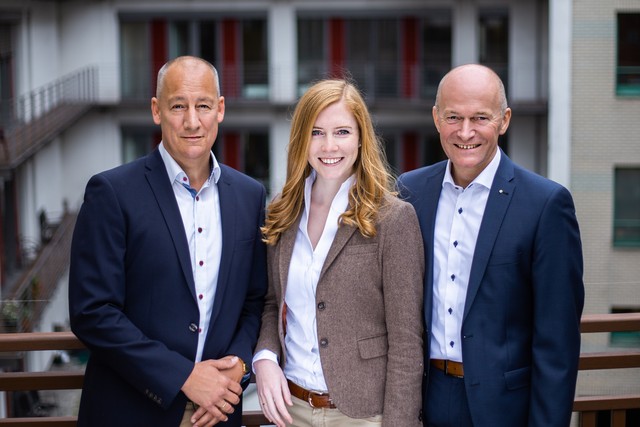 GF der Hans John Versicherungsmakler GmbH: Marc Hinrichsen, Franziska Geusen, Stefan Hammersen